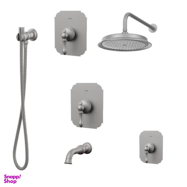 ست شیرآلات کسری مدل ناپل توکار مجموعه 6 عددی