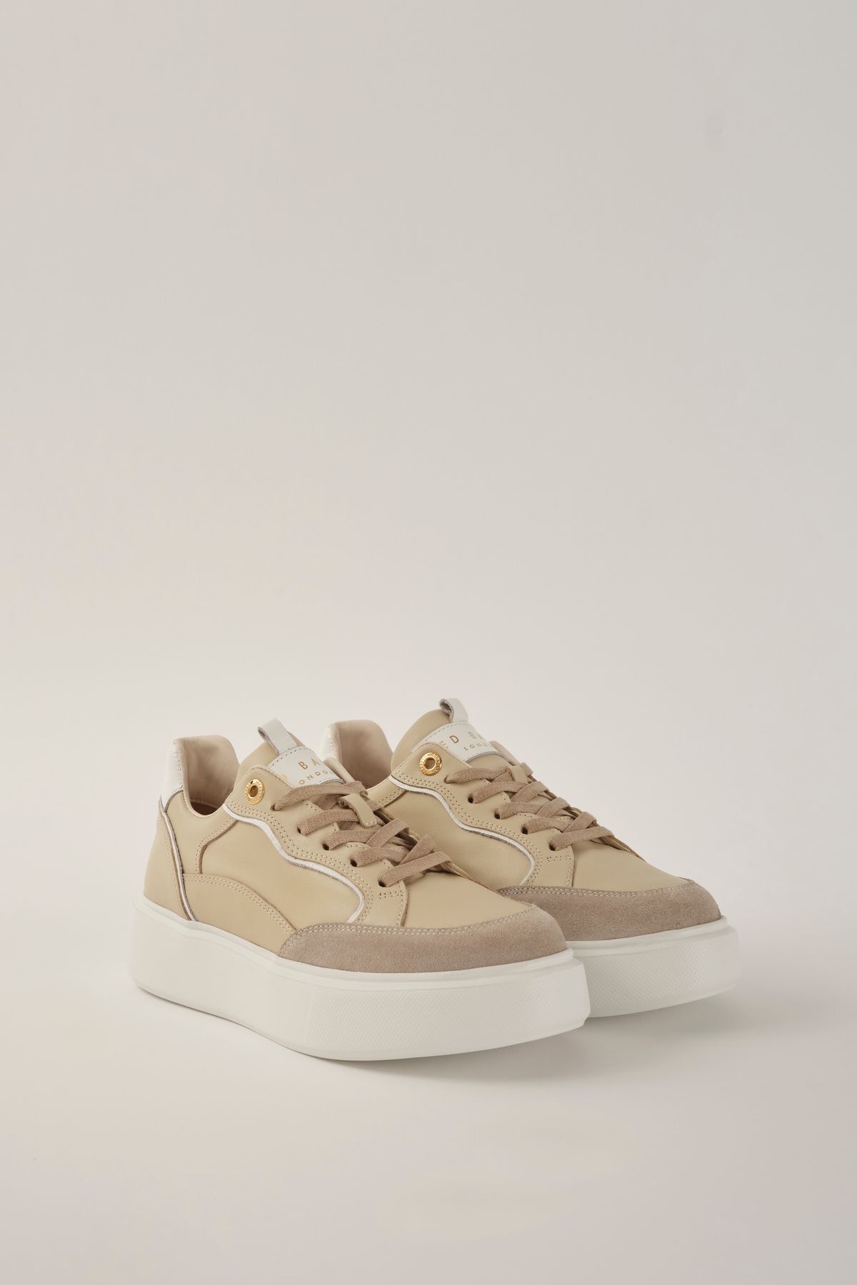 کفش های کژوال نود زنانه روزمره بژ Ted Baker