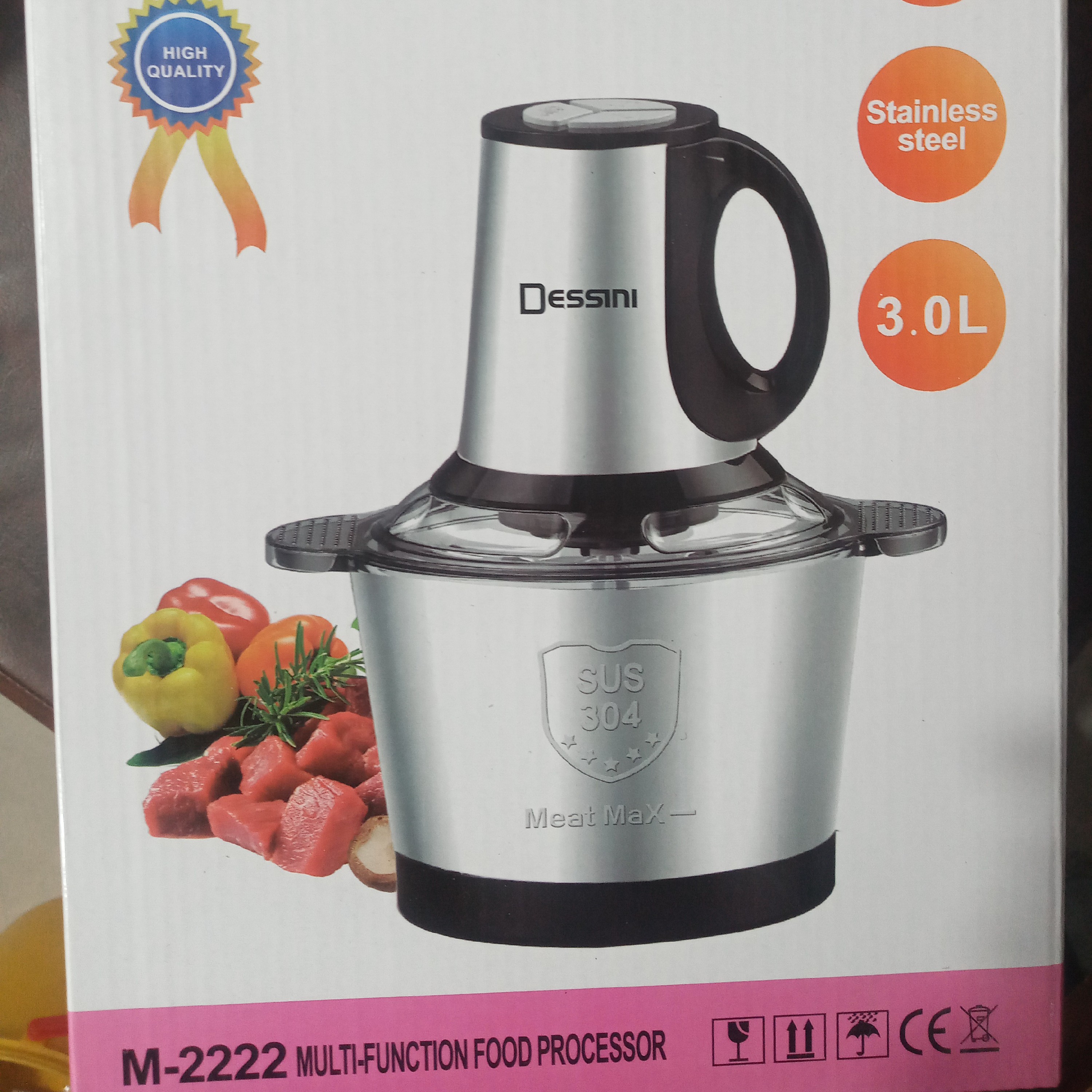 خرد کن استیل دسینی 3 لیتری