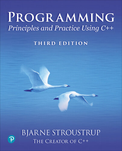 خرید و دانلود نسخه کامل کتاب Programming: Principles and Practice Using C