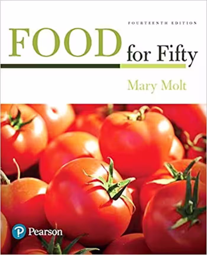 خرید و دانلود نسخه کامل کتاب Food for Fifty (What's New in Culinary &amp; Hospitality) (14th Edition) - Pdf