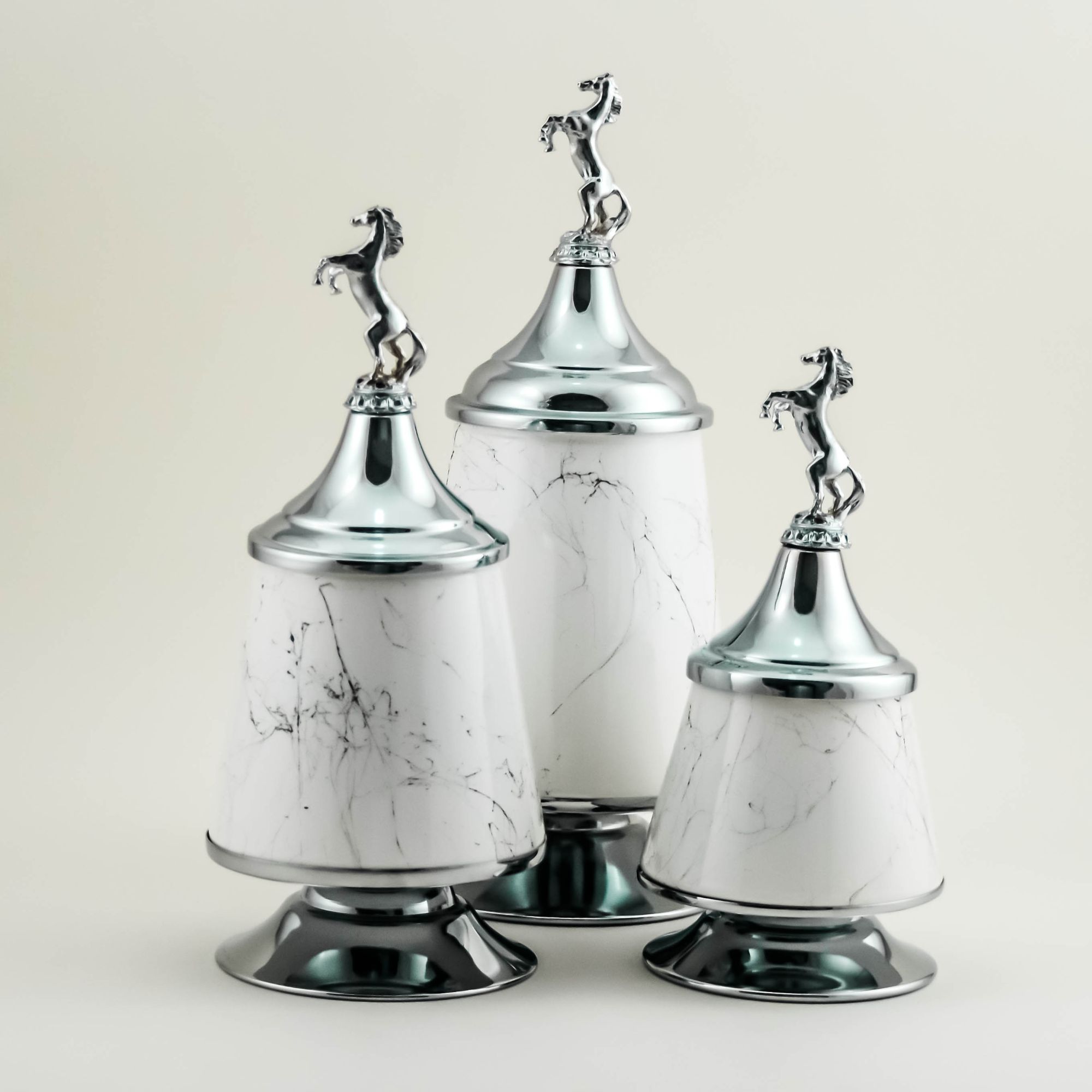 بانکه مدل کندی هرمی کد PS10 مجموعه 3 عددی