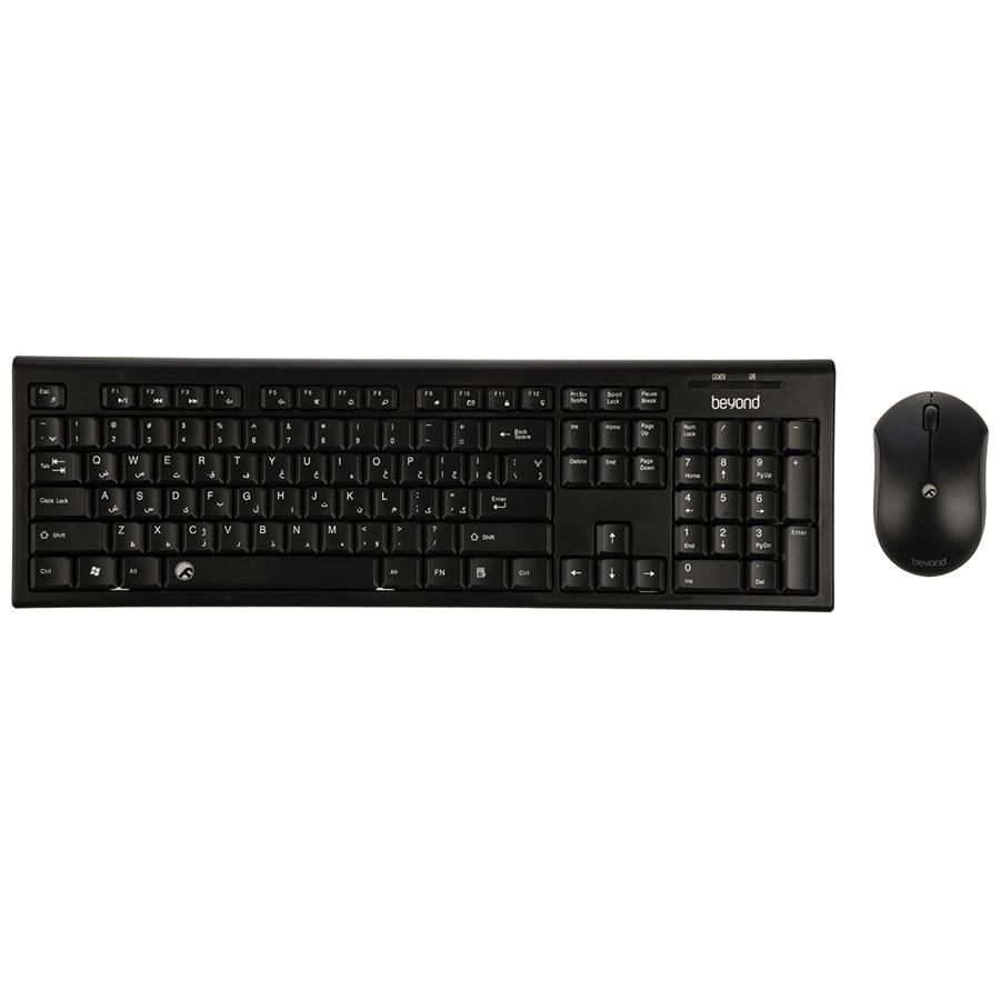 کیبورد و ماوس بی سیم بیاند مدل FCM-4530RF