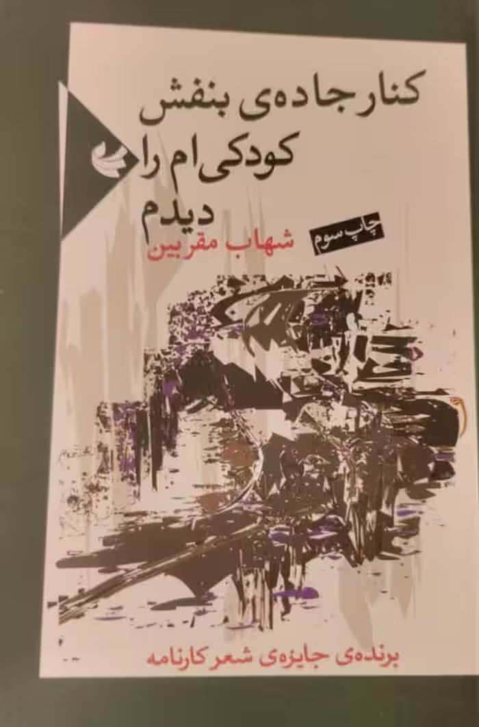 کنار جاده ی بنفش کودکی ام را دیدم | شهاب مقربین