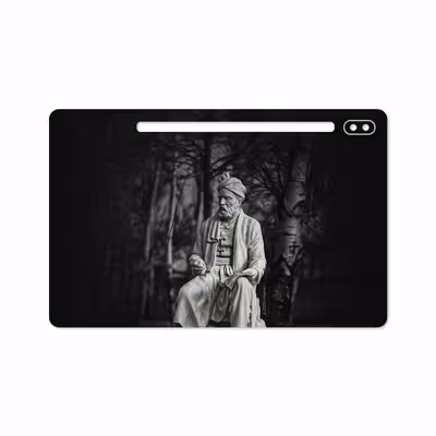 برچسب پوششی ماهوت مدل Ferdowsi-Logo مناسب برای تبلت سامسونگ Galaxy Tab S6 2019 SM-T860