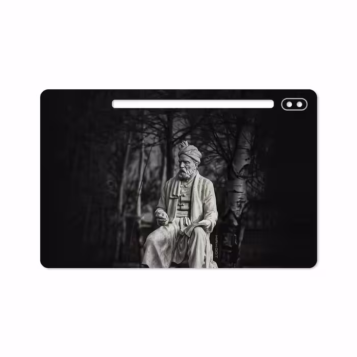 برچسب پوششی ماهوت مدل Ferdowsi-Logo مناسب برای تبلت سامسونگ Galaxy Tab S6 2019 SM-T860