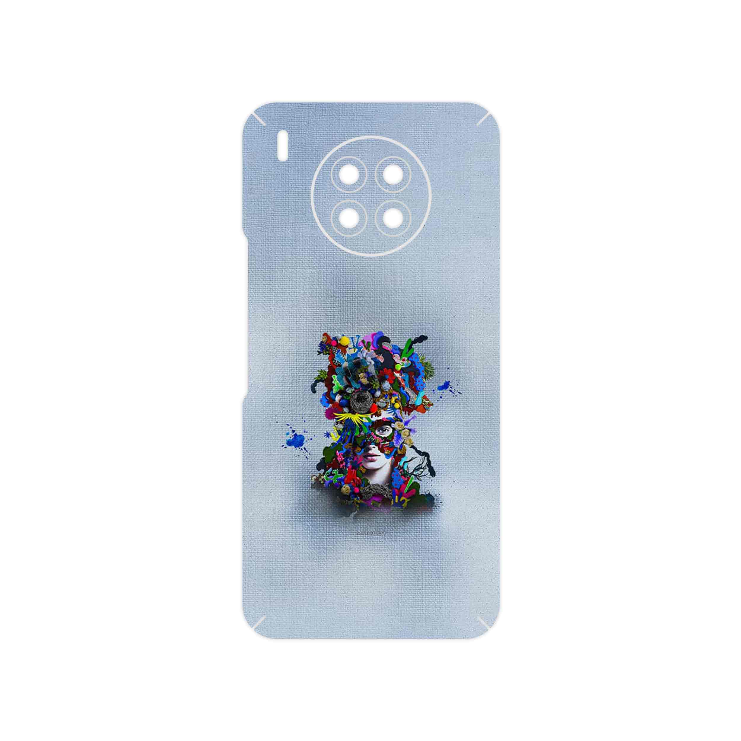 برچسب پوششی ماهوت مدل Collage of surreal Portrait of Women 4 مناسب برای گوشی موبایل آنر 50 Lite