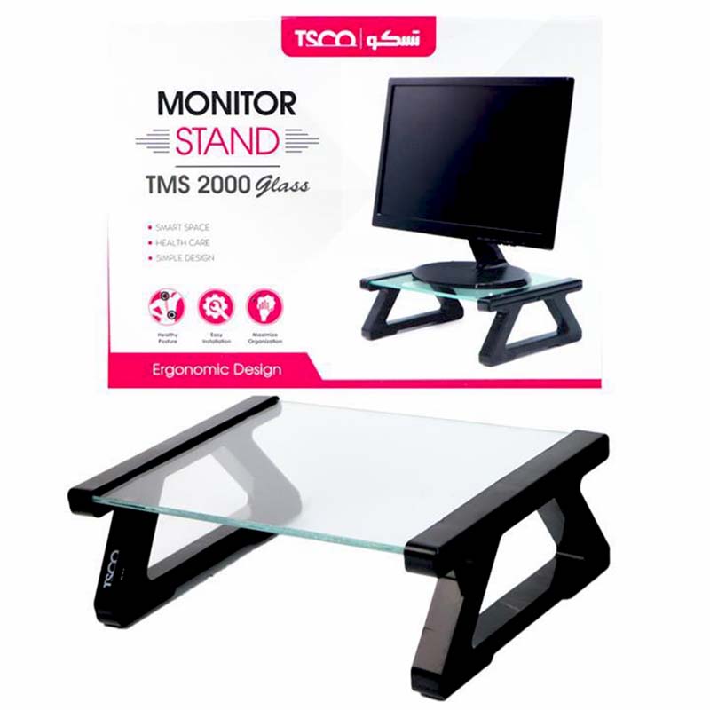 پایه شیشه ای زیر مانیتور تسکو TSCO TMS 2000