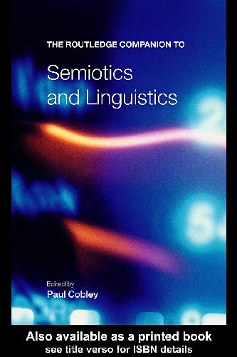 خرید و دانلود نسخه کامل کتاب Companion To Semiotics and Linguistics - PDF