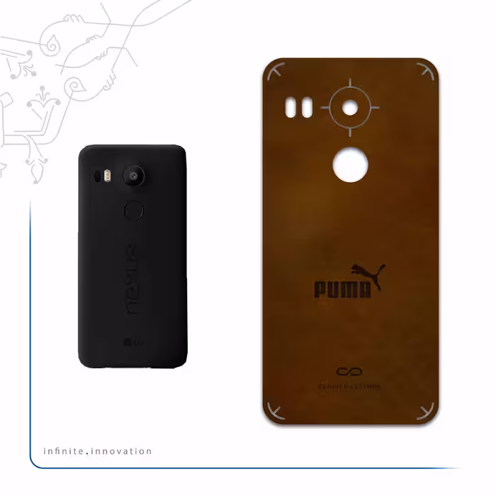 برچسب پوششی ماهوت مدل BFL-PUMA مناسب برای گوشی موبایل گوگل Nexus 5X