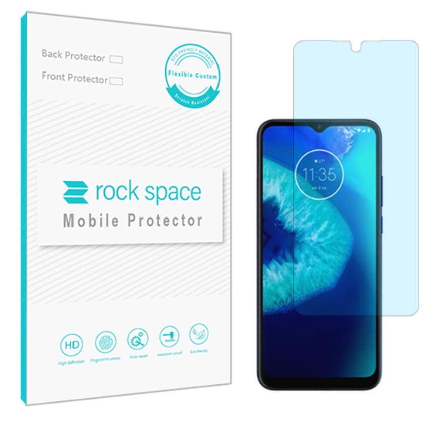 گلس نانو هیدروژل آنتی بلو و ضد ضربه گوشی موتورولا G8 Power Liter Picture برند راک اسپیس  