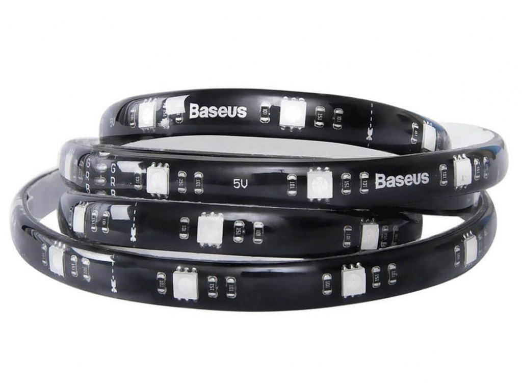 چراغ ال‌ ای‌ دی ریسه‌ای افزایش طول بیسوس Baseus RGB Colorful Light Strip Extension Pack 1m