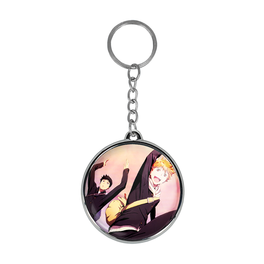 جاکلیدی خندالو مدل انیمه هایکیو Haikyu طرح دوطرفه کد 1777917785