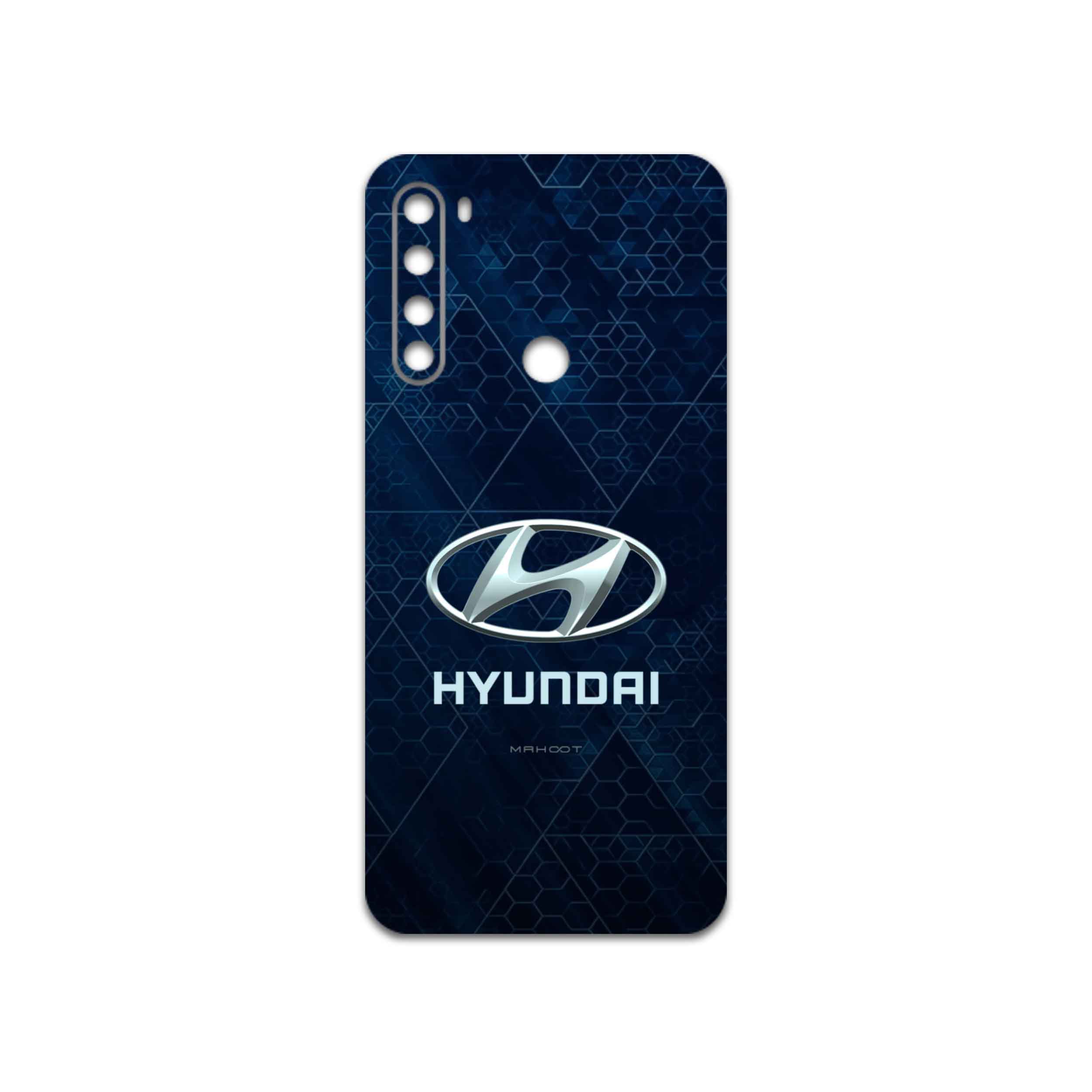 برچسب پوششی ماهوت مدل Hyundai-Logo مناسب برای گوشی موبایل شیائومی Redmi Note 8 2021