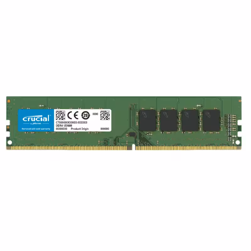 رم دسکتاپ DDR4 تک کاناله 2400 مگاهرتز CL17 کروشیال مدل UDIMM ظرفیت 16 گیگابایت
