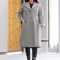 پالتومزونی زنانه جنس فوتر روناک درجه یک قواره بزرگ داخل آستردوزی سایزبندی 46 تا 52 