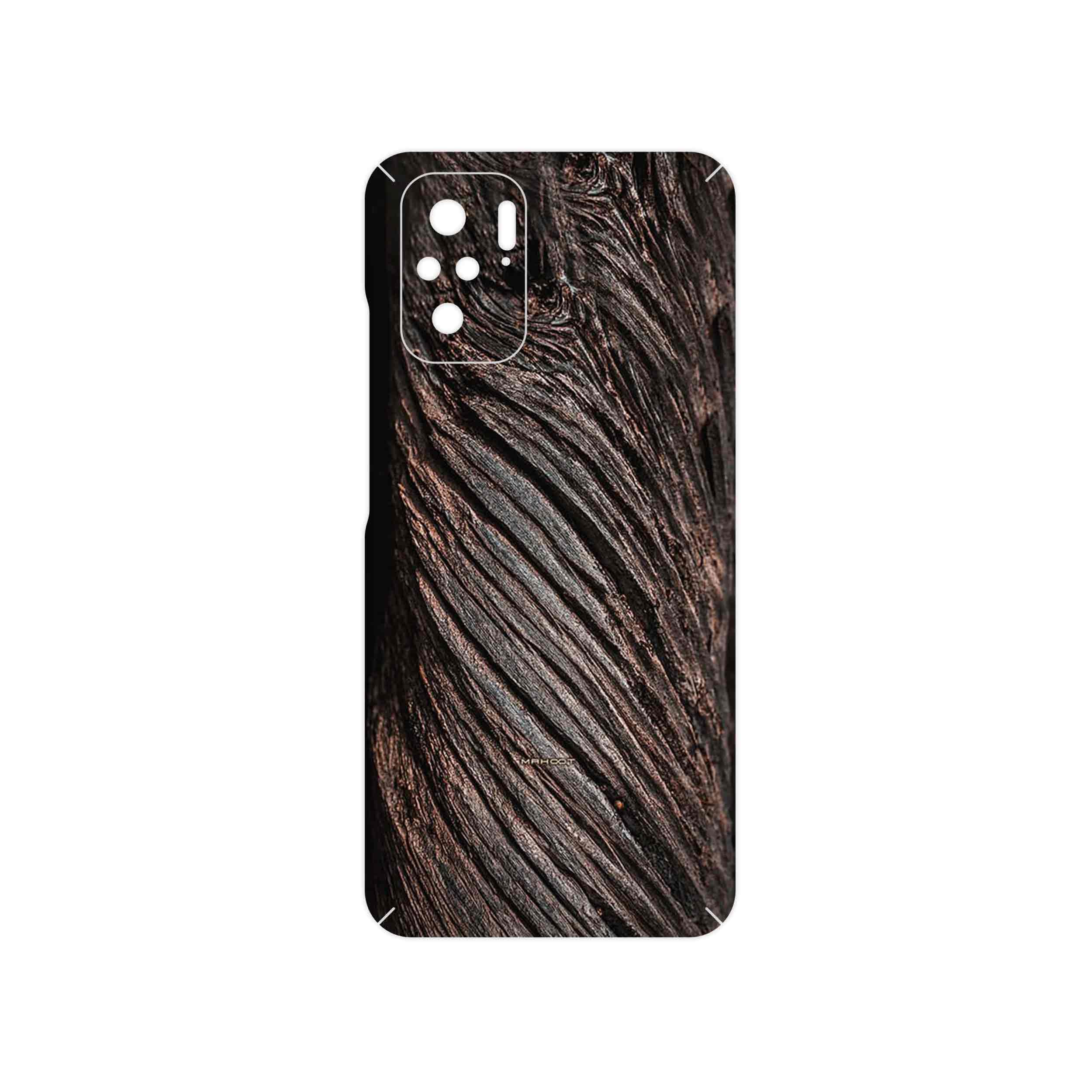 برچسب پوششی ماهوت مدل Wood Texture 9 مناسب برای گوشی موبایل شیائومی Poco M5s