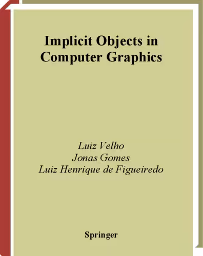 خرید و دانلود نسخه کامل کتاب Implicit objects in computer graphics
