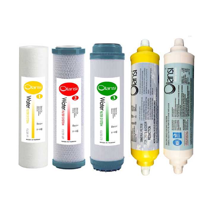 فیلتر تصفیه کننده آب مدل RESERVE FILTER - AM5 مجموعه 5 عددی