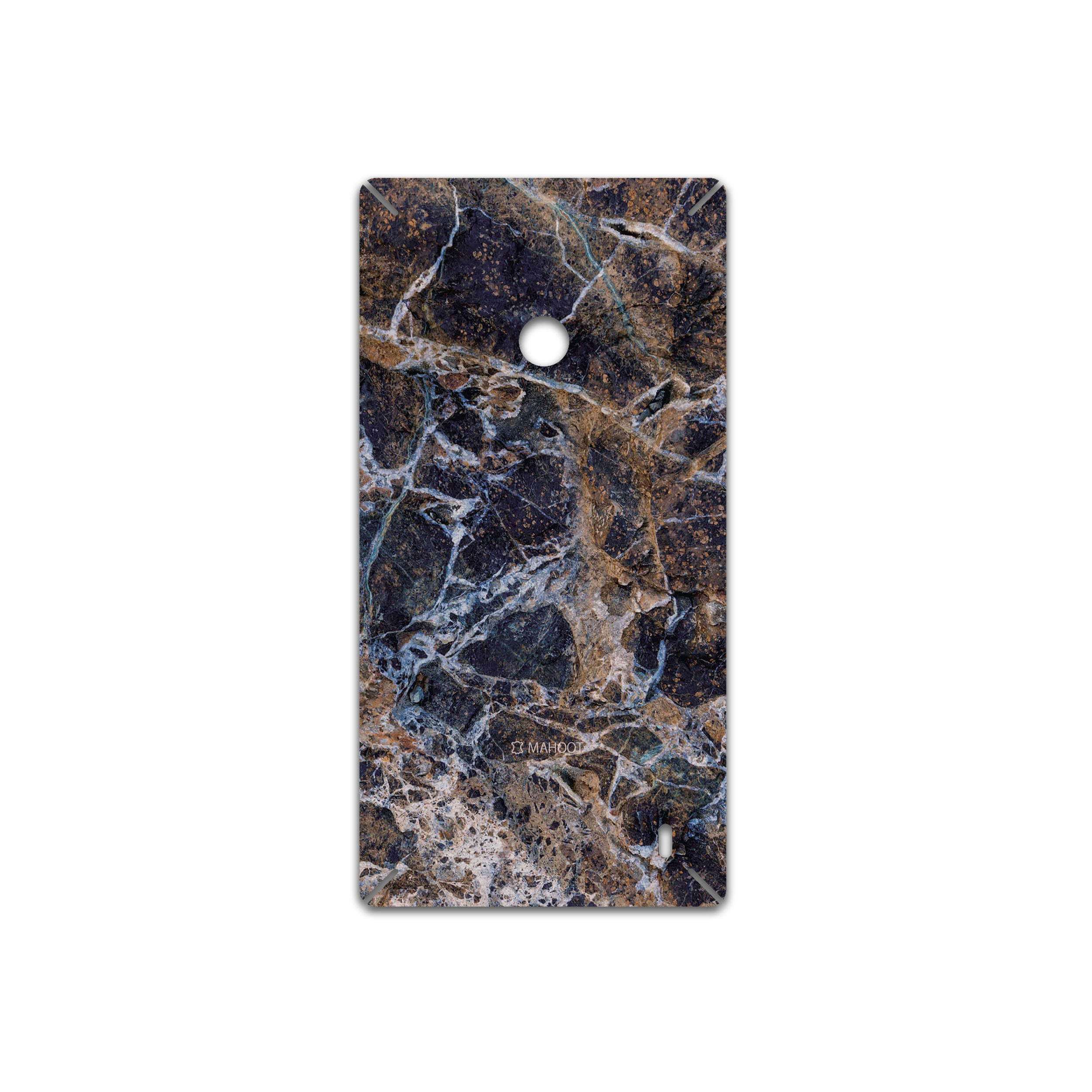 برچسب پوششی ماهوت مدل Earth-White-Marble مناسب برای گوشی موبایل نوکیا Lumia 520