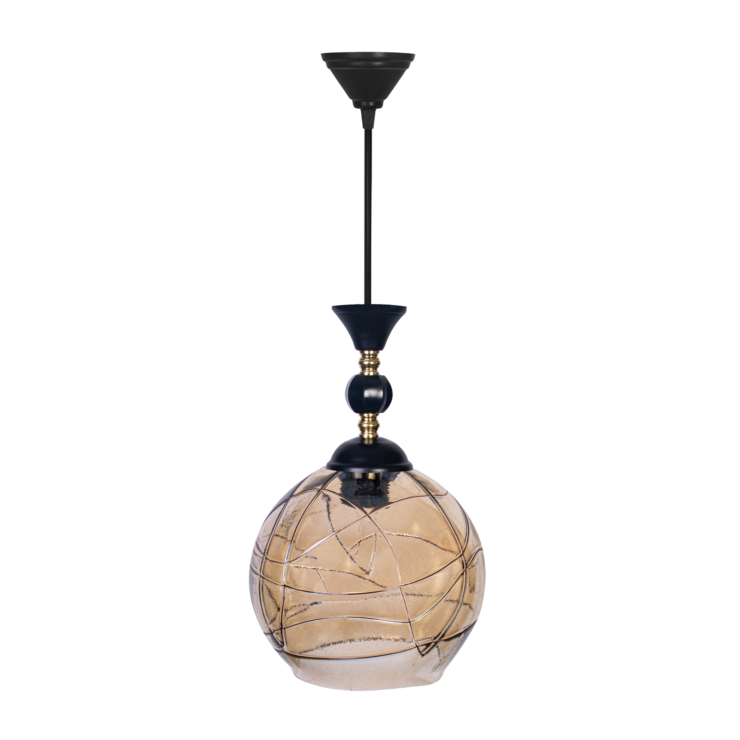 لوستر تک شعله مدل شکوفه کد S24