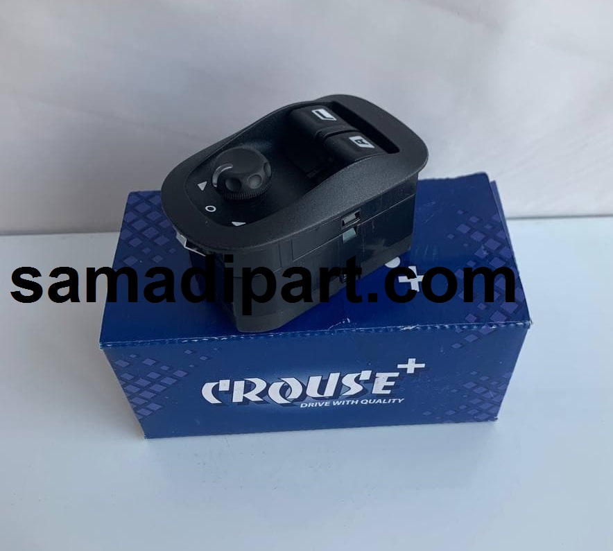 کلید شیشه بالابر جلو و تنظیم آینه برقی 206 تیپ 5 کروز (CR33061201)