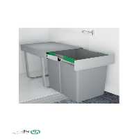 سطل زباله تک مخزن 3611 پلاتین - Platin