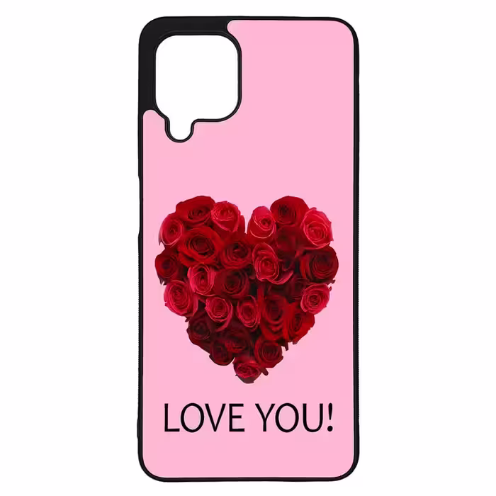 کاور طرح LOVE YOU کد G-031 مناسب برای گوشی موبایل سامسونگ Galaxy A22 4G | دیجی قاب دونی