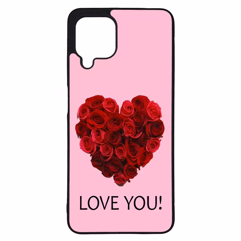 کاور طرح LOVE YOU کد G-031 مناسب برای گوشی موبایل سامسونگ Galaxy A22 4G | دیجی قاب دونی