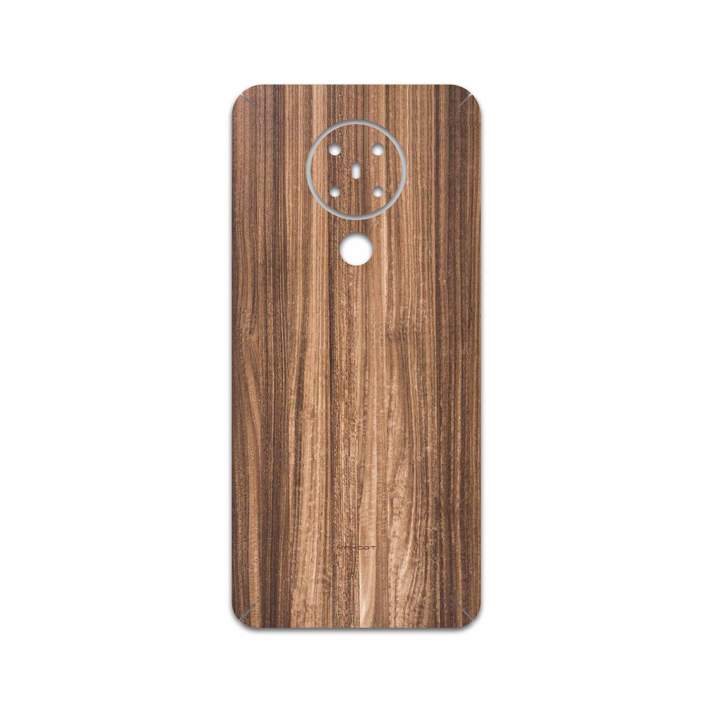 برچسب پوششی ماهوت مدل Light Walnut Wood مناسب برای گوشی موبایل نوکیا 5.3