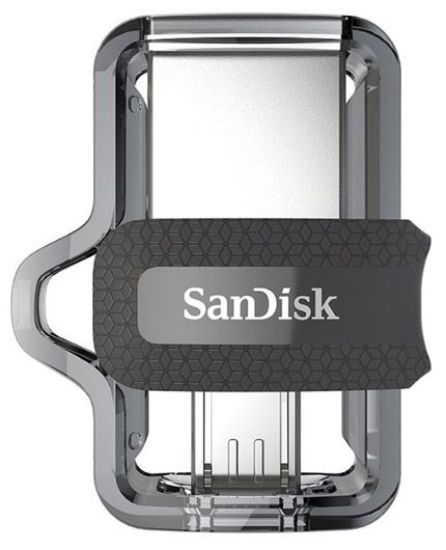 قیمت و خرید فلش مموری 16 گیگابایت OTG USB سن دیسک مدل دوآل درایو ام 3.0 - برین تک