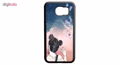 کاور طرح دخترانه کد 110167 مناسب برای گوشی موبایل سامسونگ galaxy s6 edge