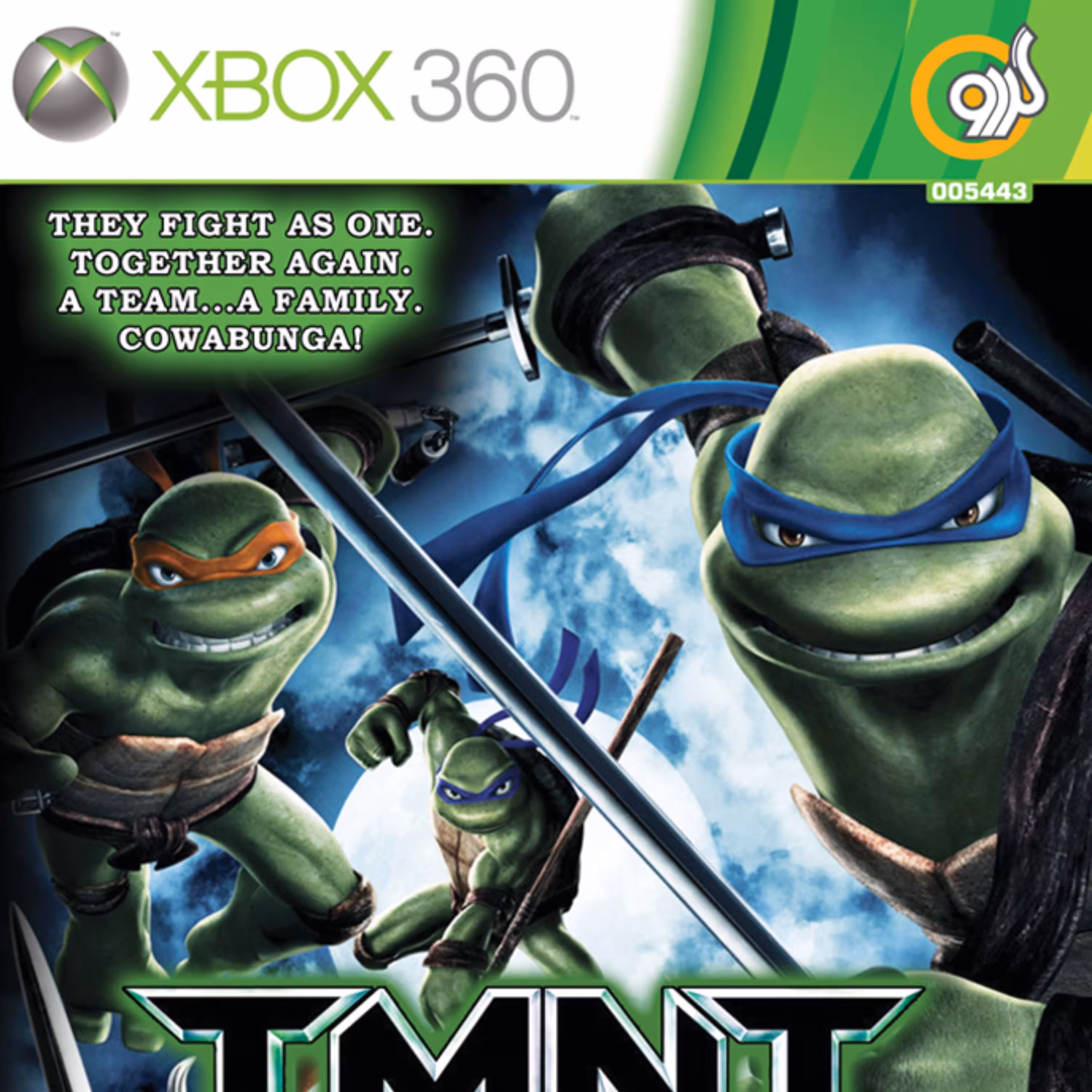 بازی ایکس باکس 360 Teenage Mutant Ninja Turtles