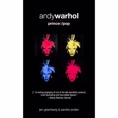 کتاب Andy Warhol, Prince of Pop اثر Jan Greenberg and Sandra Jordan انتشارات Laurel Leaf