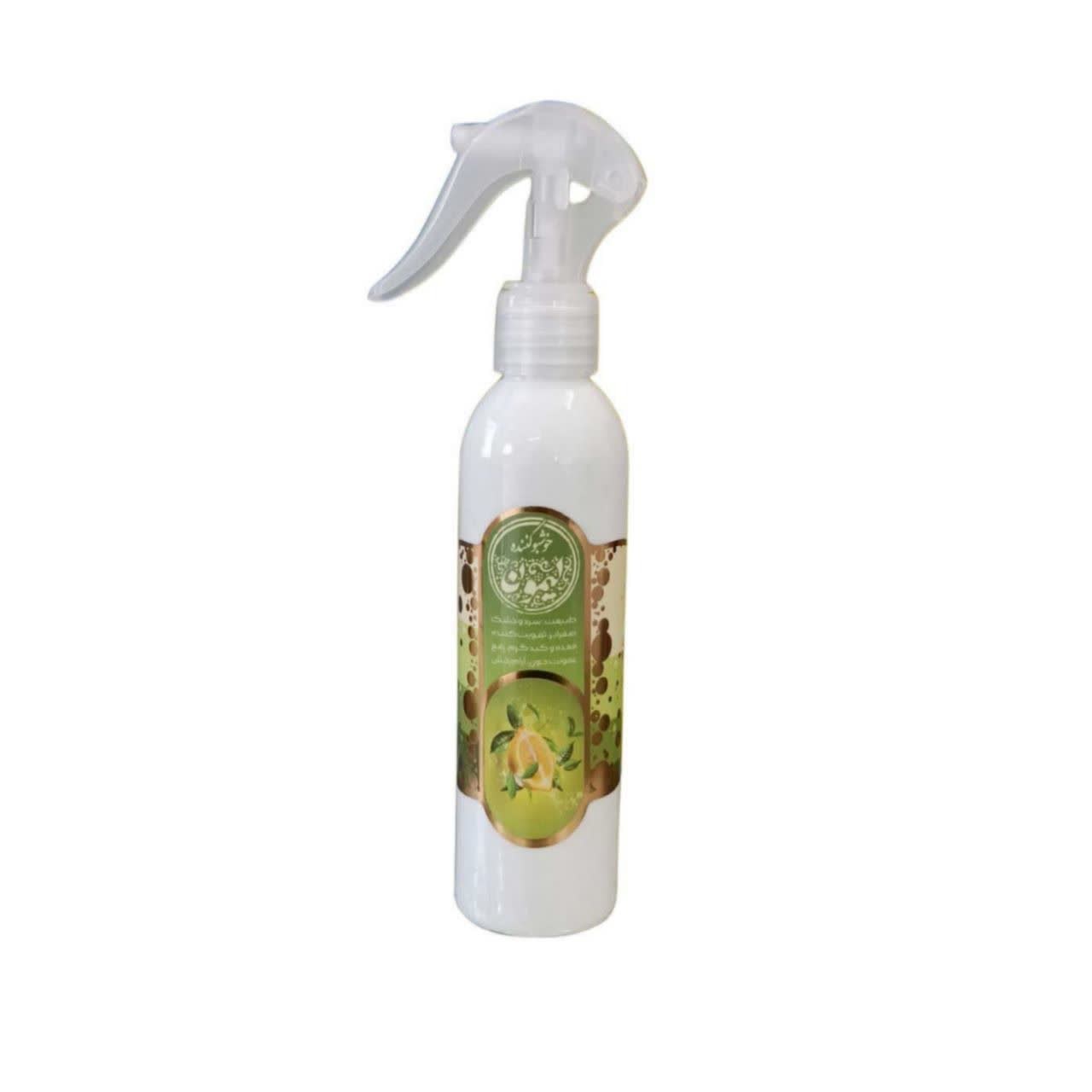 اسپری عطر لیمون اقتصادی طیبستان فدک (خوش بو کننده درمانی بدن و هوا )