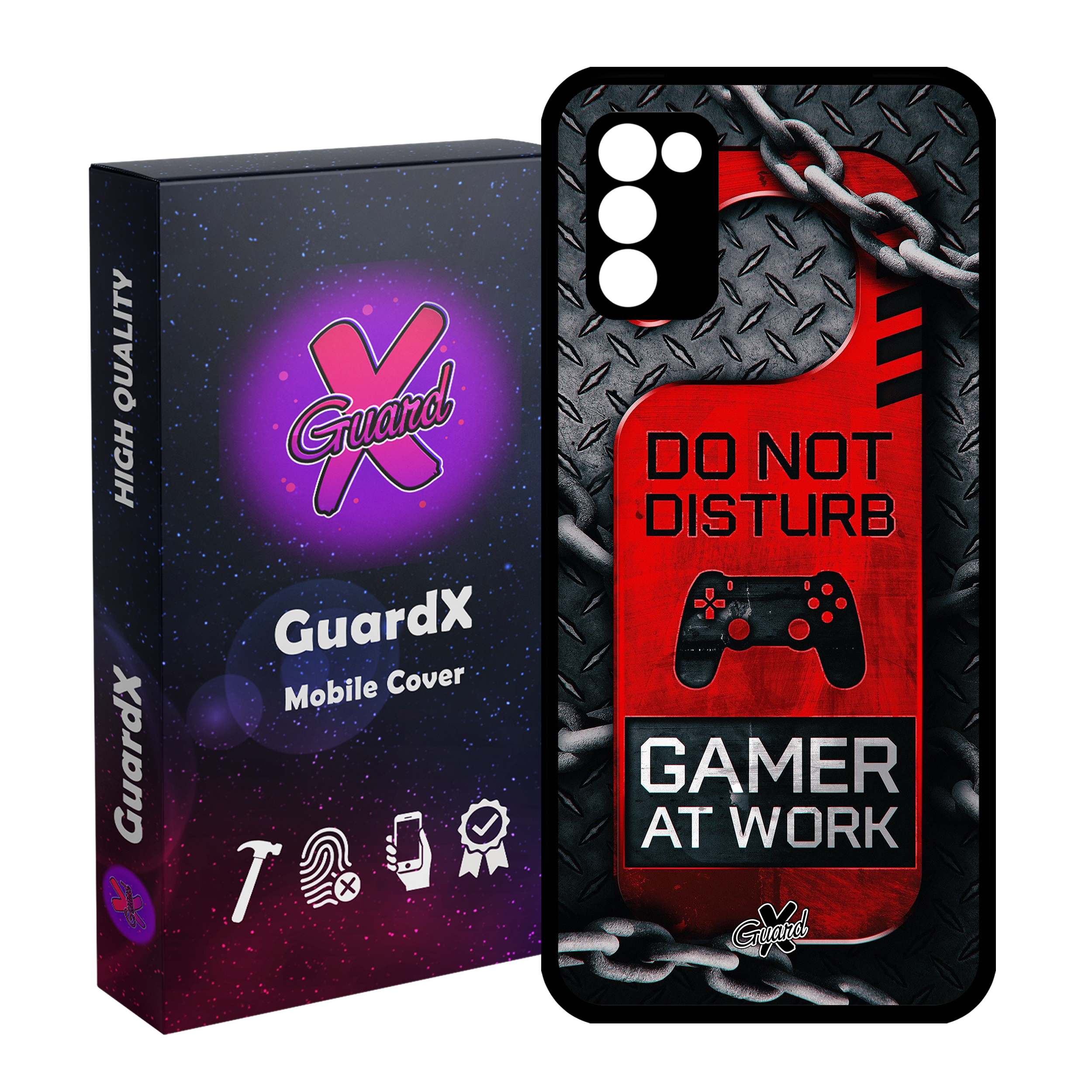 کاور گارد ایکس طرح Gamer مدل Glass10001 مناسب برای گوشی موبایل سامسونگ Galaxy A03s