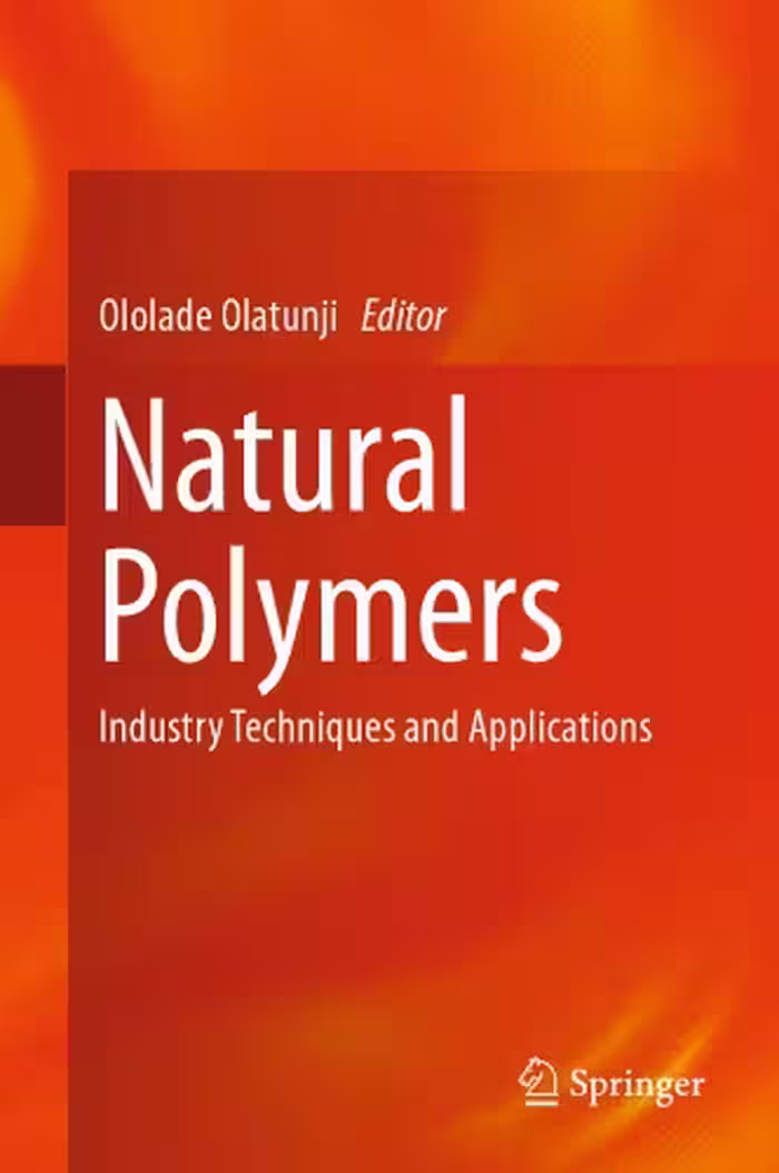 خرید و دانلود نسخه کامل کتاب Natural Polymers: Industry Techniques and Applications - PDF