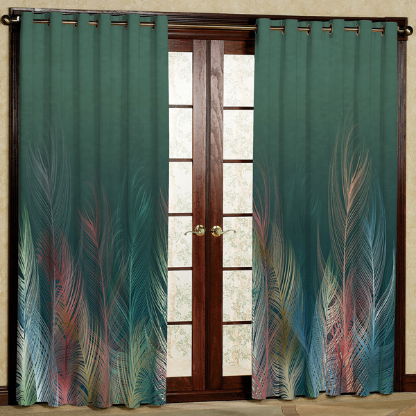 پرده مدل مخمل پانچی کد 7083 سایز 280x140 سانتی متر