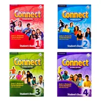 کتاب connect اثر جمعی از نویسندگان انتشارات کمبریج 4 جلدی