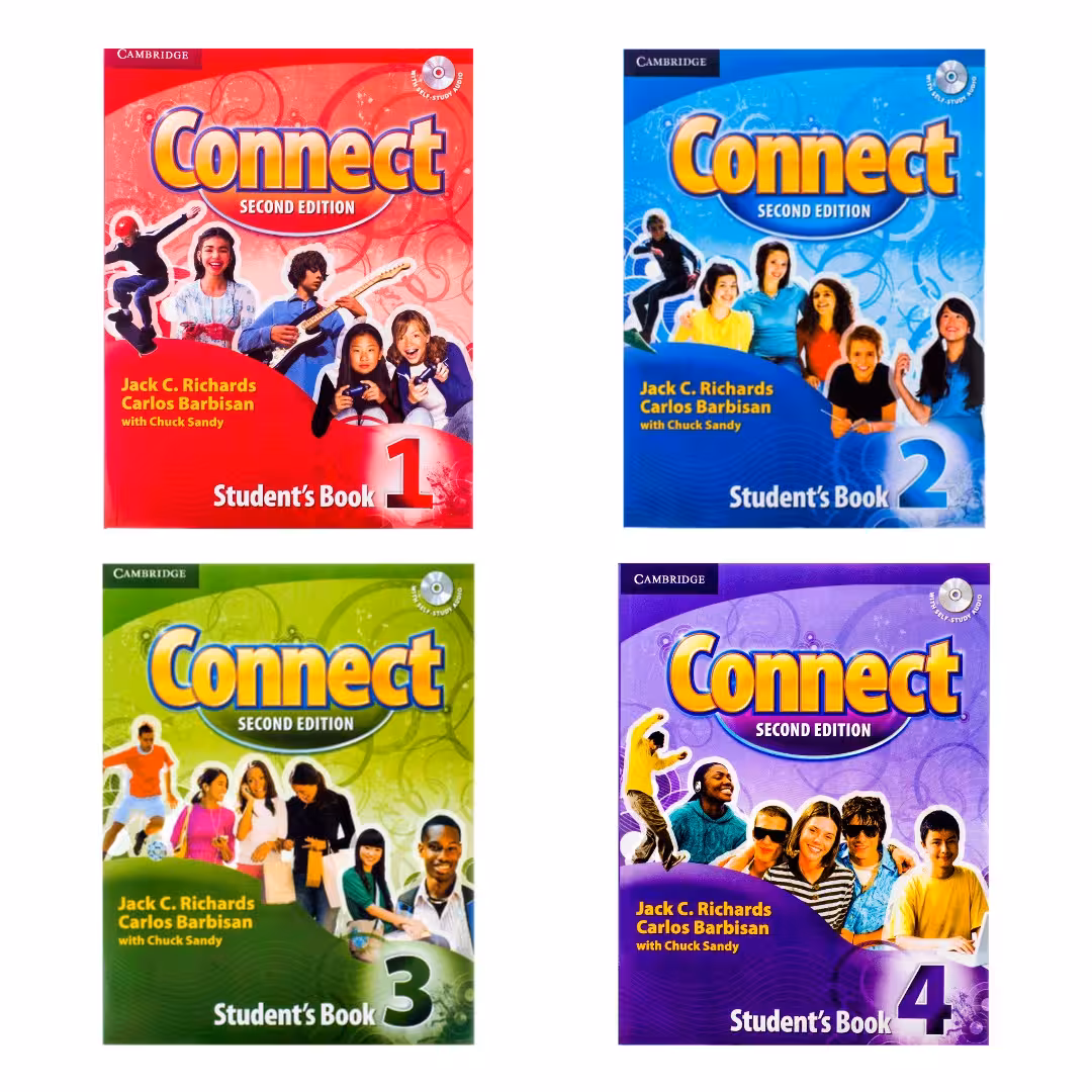 کتاب connect اثر جمعی از نویسندگان انتشارات کمبریج 4 جلدی