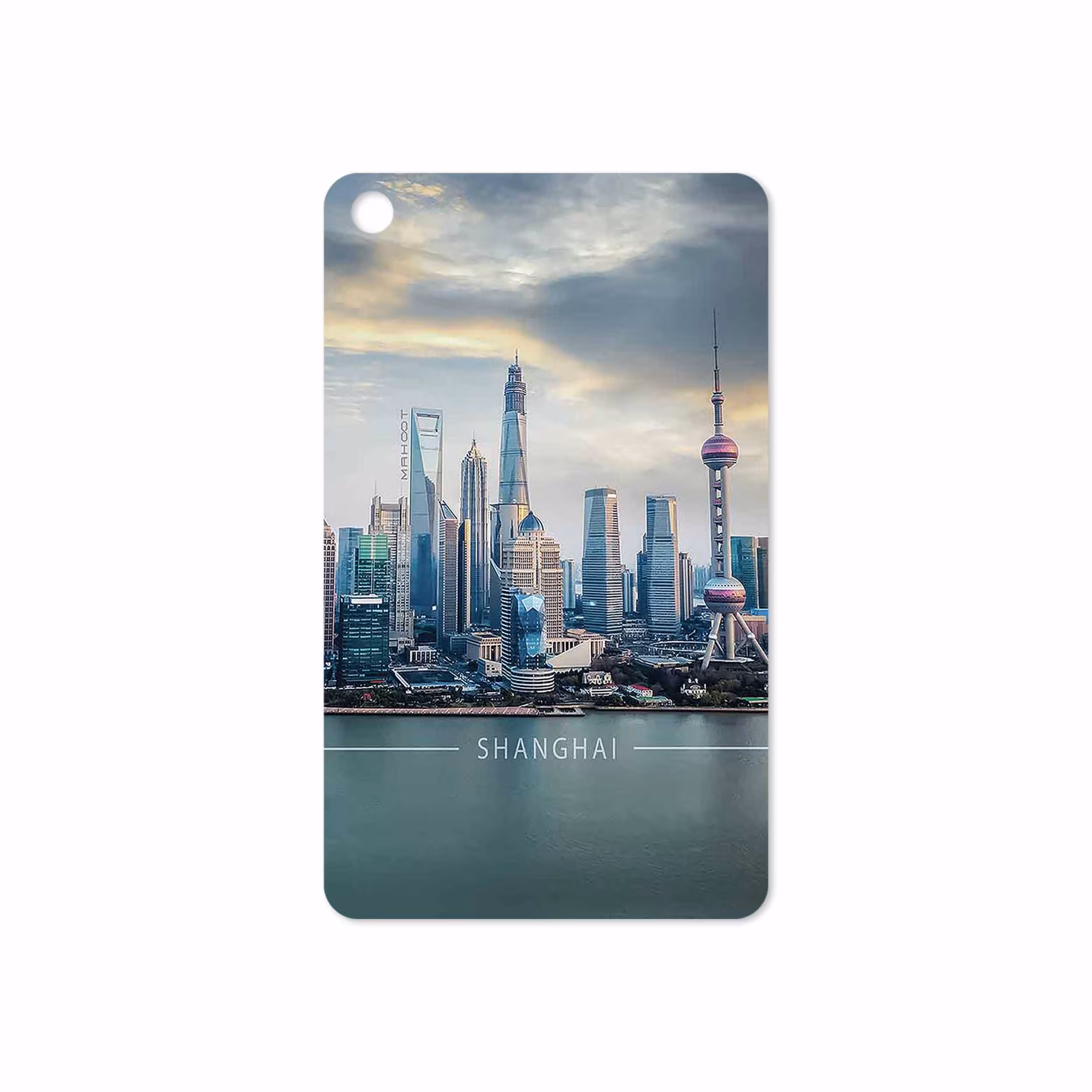 برچسب پوششی ماهوت مدل Shanghai City مناسب برای تبلت شیائومی Mi Pad 4 2018