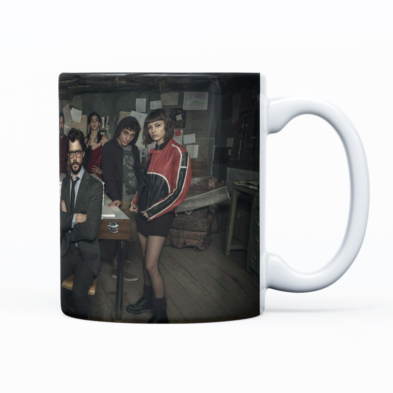 ماگ طرح فیلم پول کاغذی Money Heist مدل Darlym088