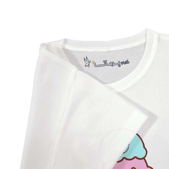 تی شرت بچگانه پرمانه مدل cute کد pmt.2156