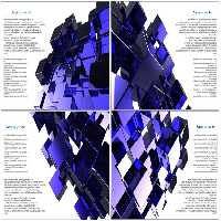 خرید و دانلود قالب چند قسمتی مکعبی برای طراحی متن | پیک فاکس | Pic Fox