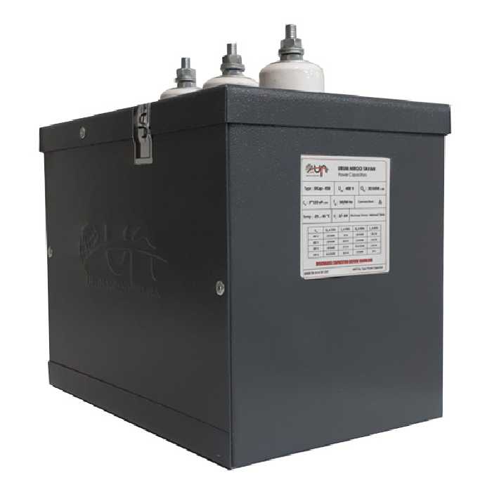  خازن خشک 450 ولت 30 کیلووار یو ان تی مدل N 307