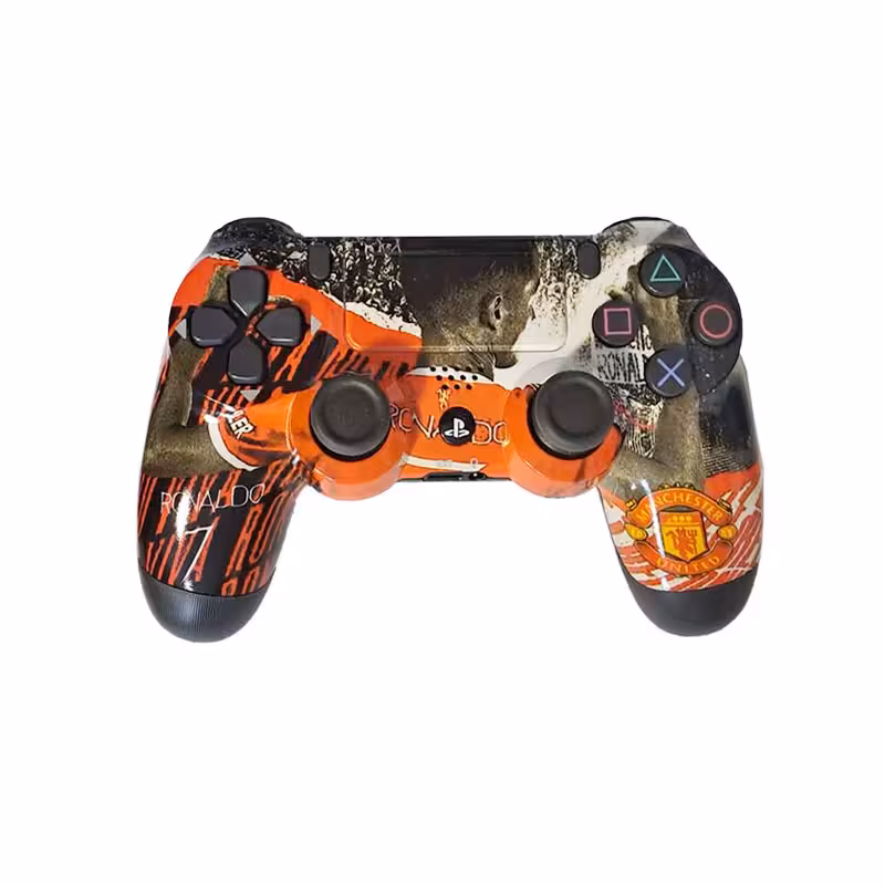 خرید و قیمت دسته بازی ps4 طرح رونالدو منچستر یونایتد