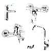 ست شیرآلات جزیره مدل توسکا کد SH-MJ-84-86/Set