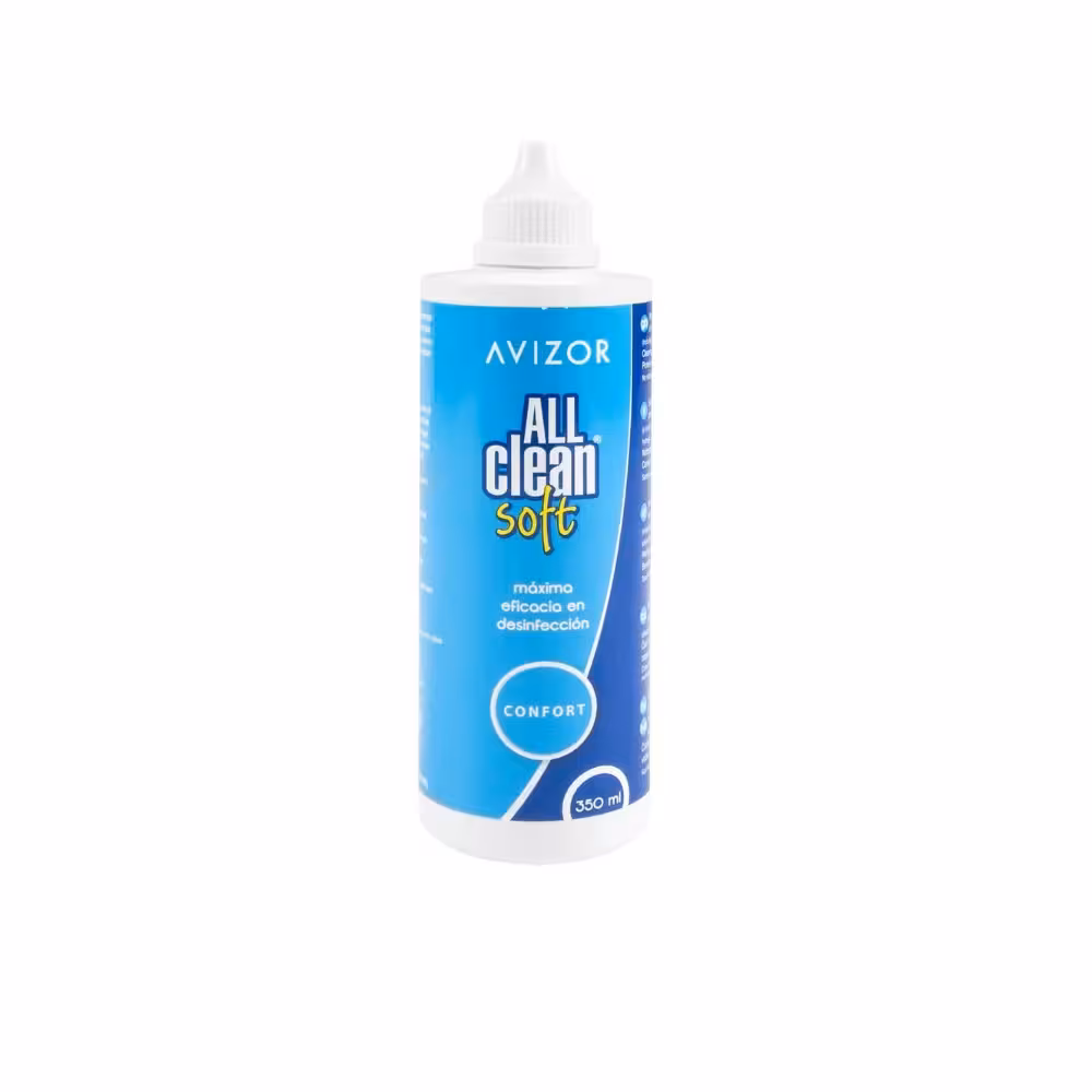 محلول شستشوی لنز آویزور مدل all clean soft حجم 350 میلی لیتر