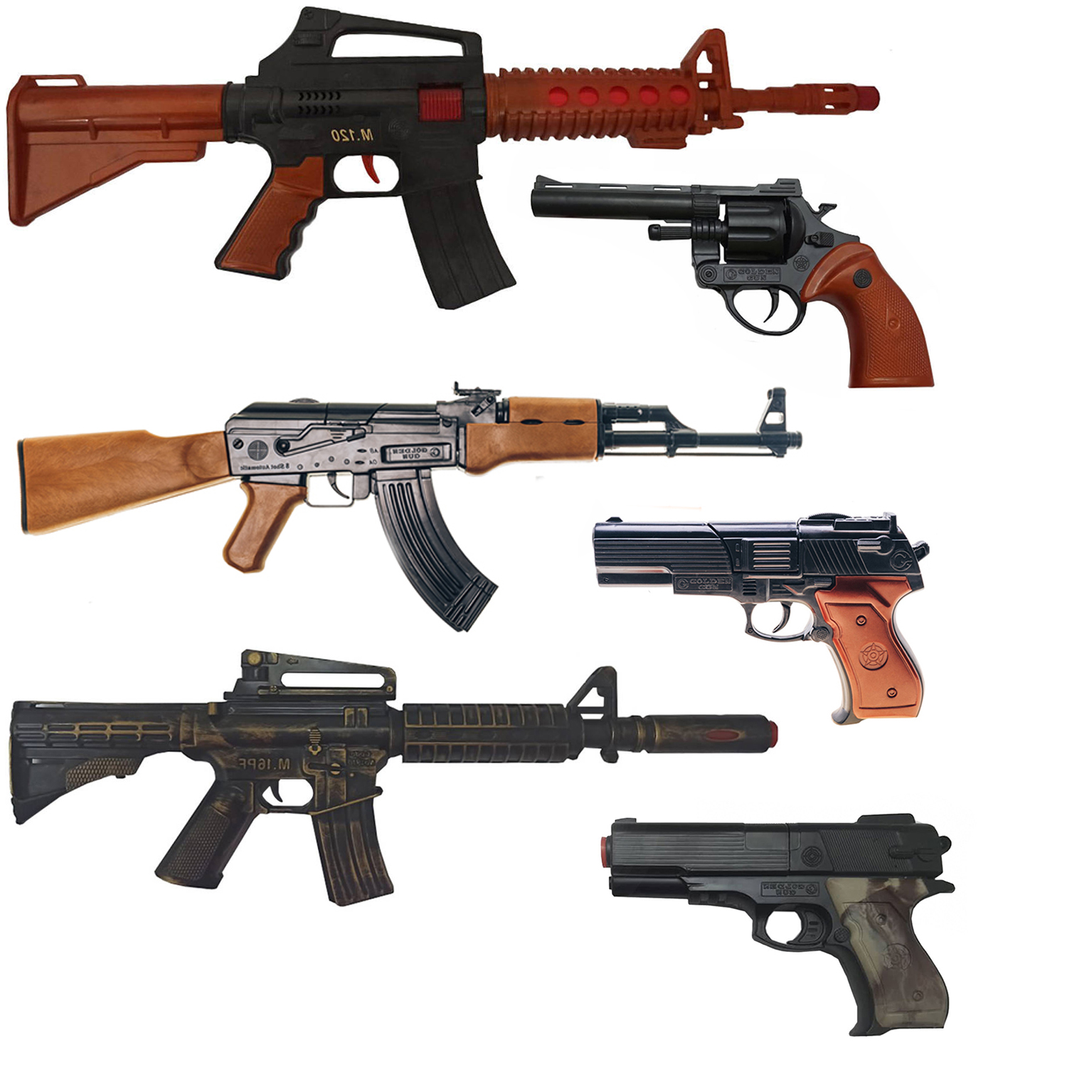 ست تفنگ بازی مدل GGO74