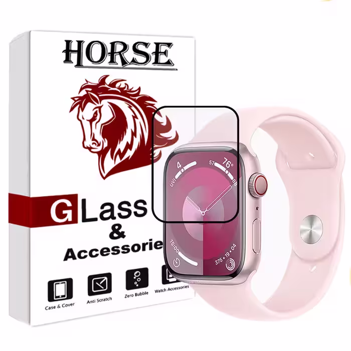 محافظ صفحه نمایش نانو هورس مدل PMMAWH مناسب برای اپل واچ Series 9 Aluminum 45 mm | کالا برتری